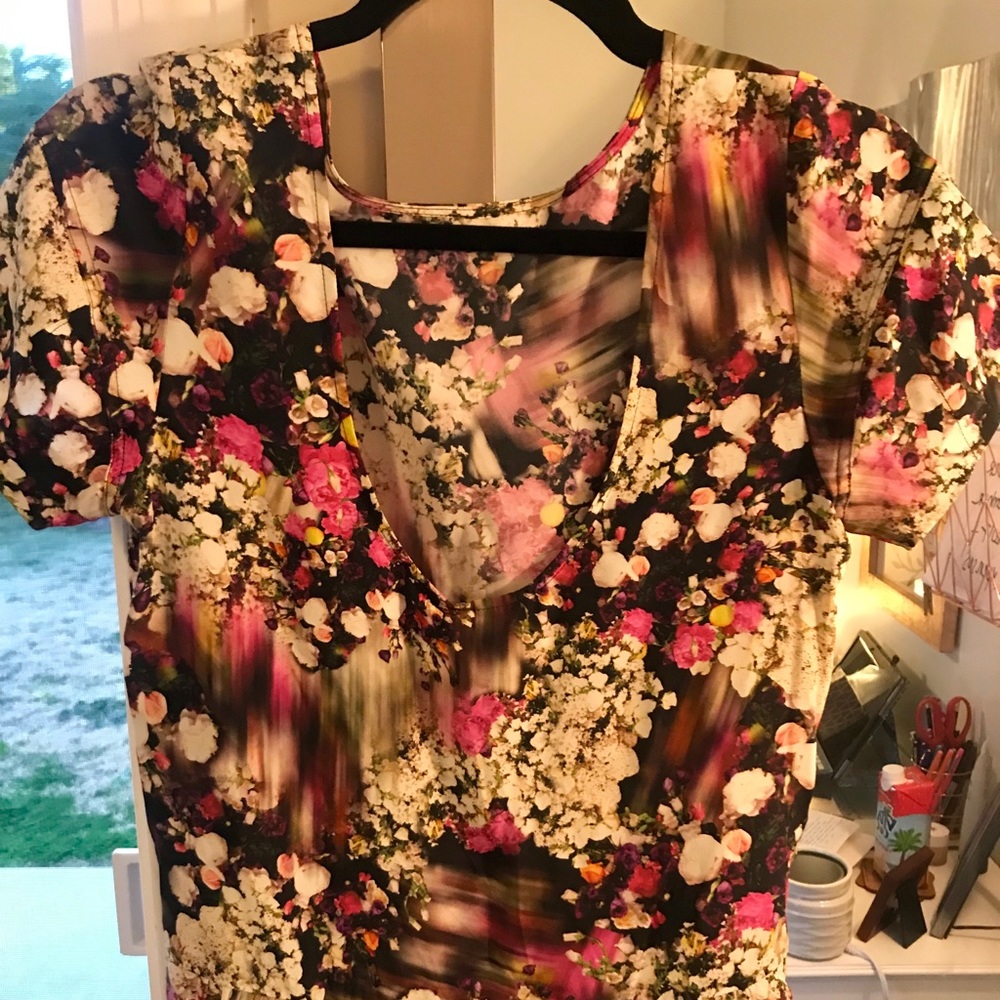 NWT Luella Floral Rebecca Minkoff Dress - Size 2! - Picture 6 of 8